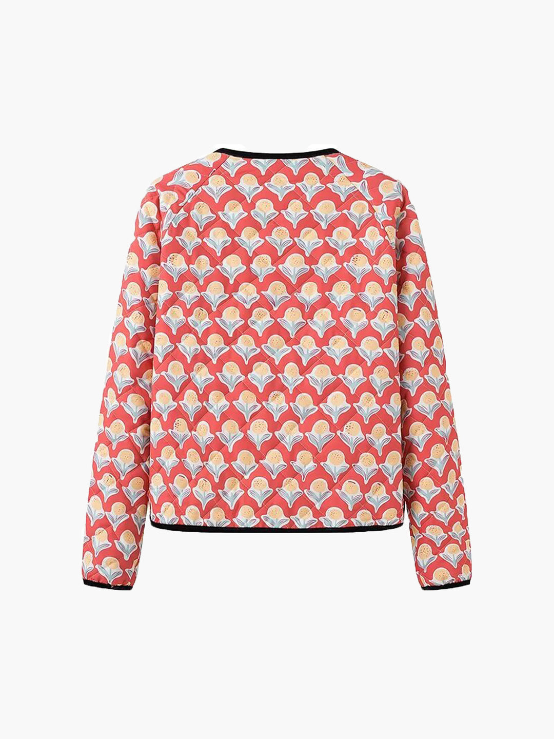 Piping Lace-Up jacket