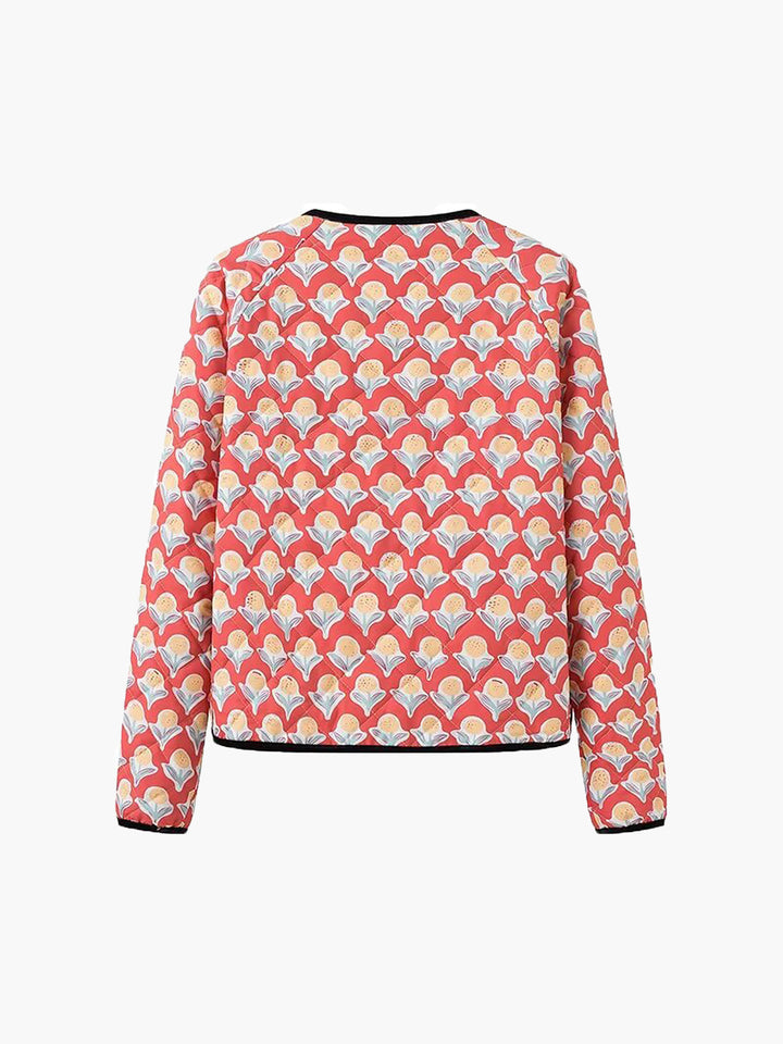 Piping Lace-Up jacket