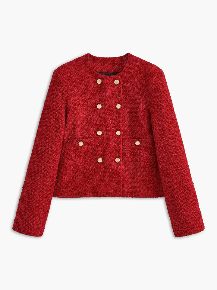 Button Tweed jacket