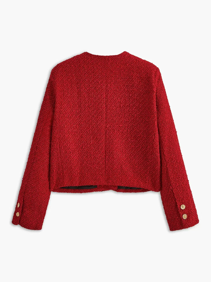 Button Tweed jacket