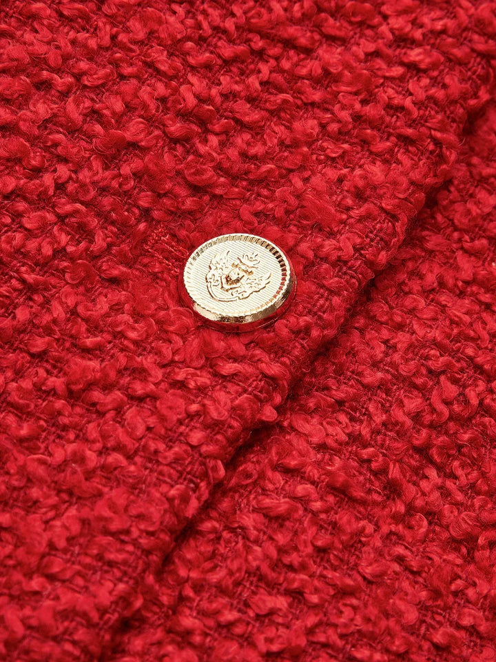 Button Tweed jacket