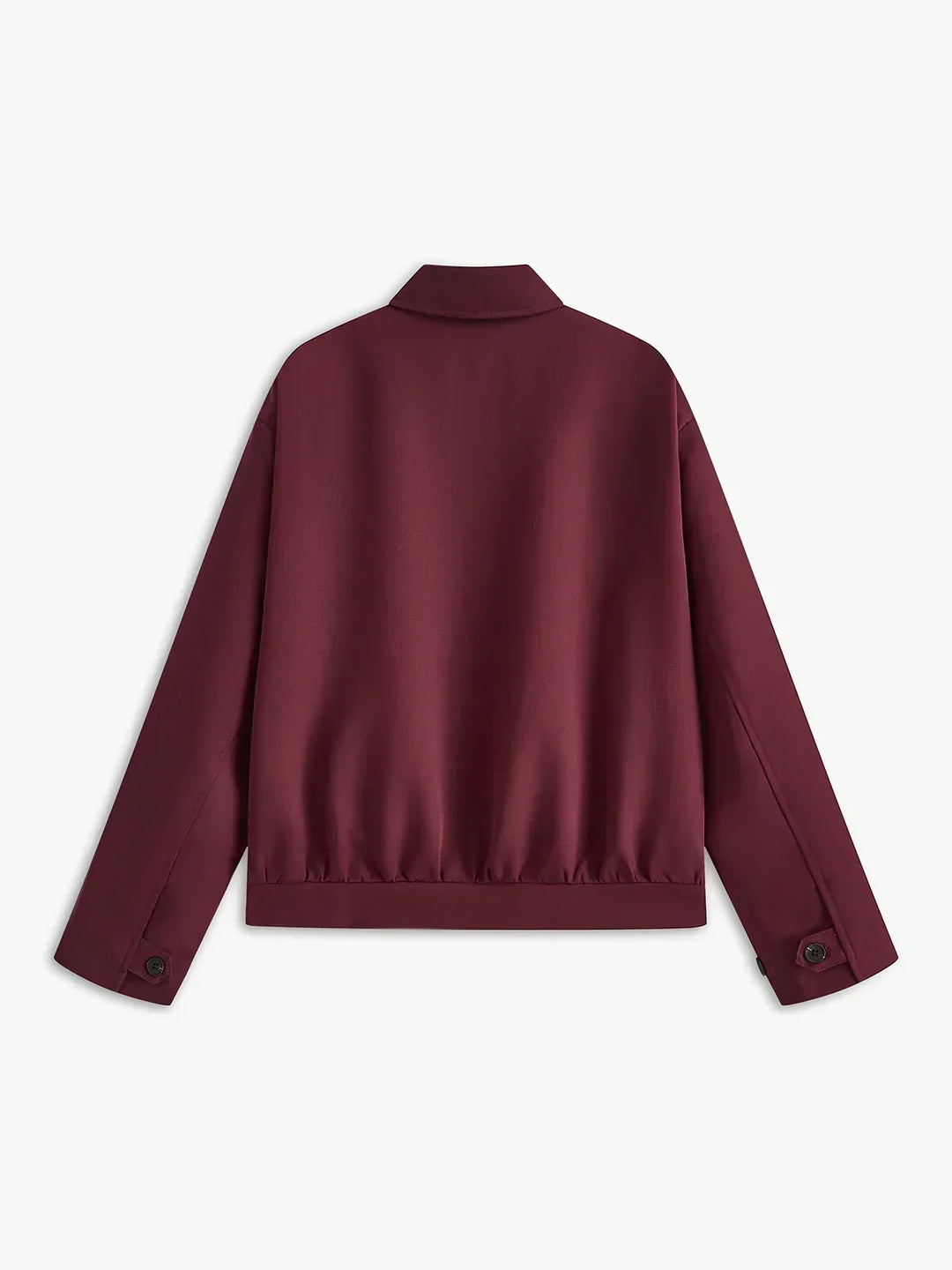 Reversible zip Burgundy jacket