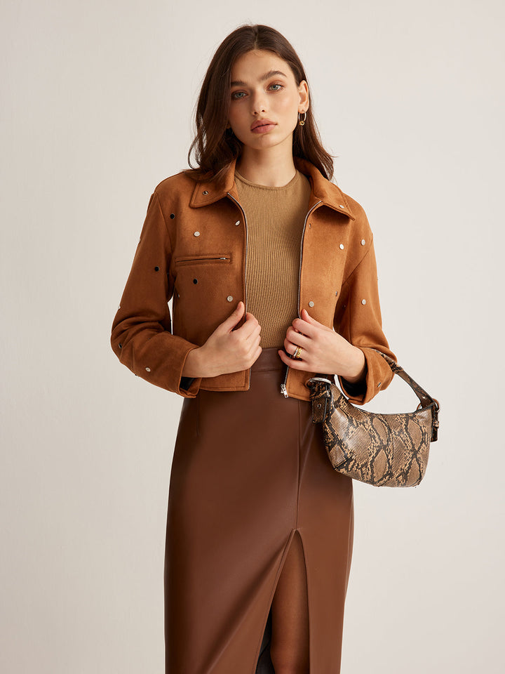 Zip Crop jacket