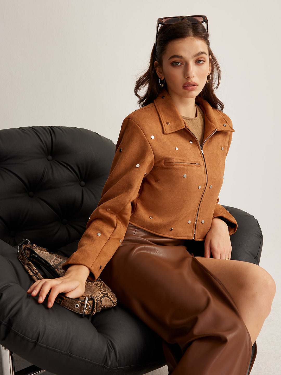 Zip Crop jacket