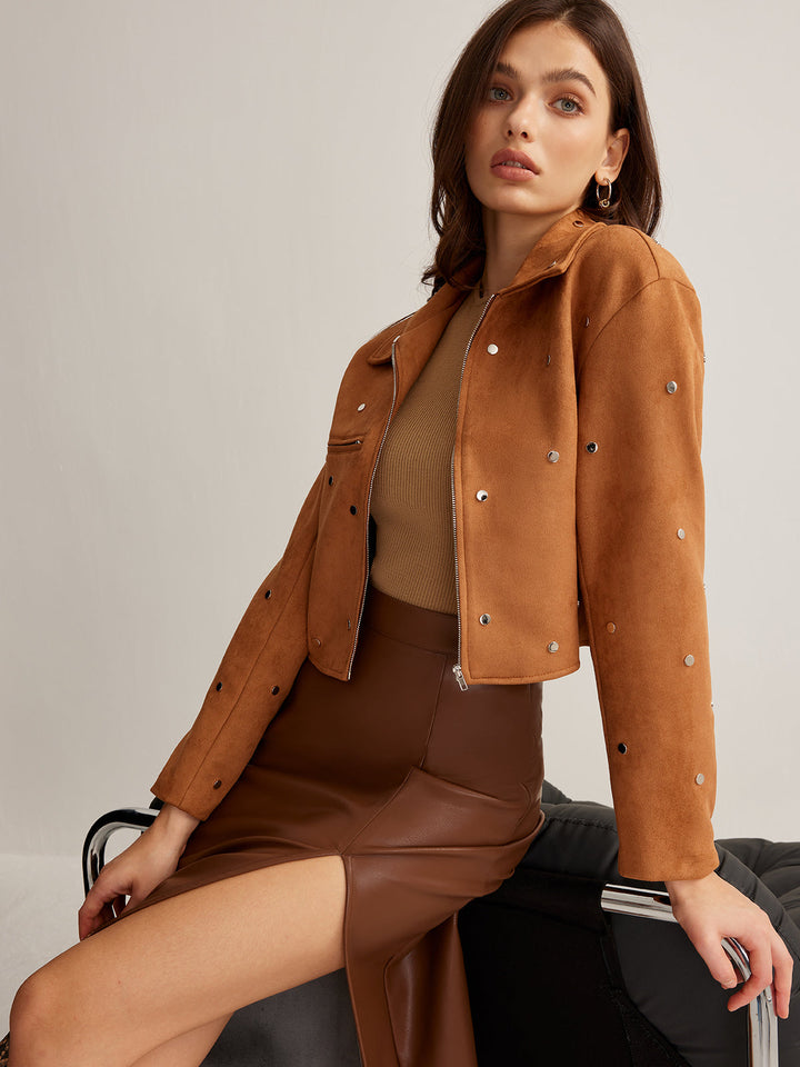 Zip Crop jacket
