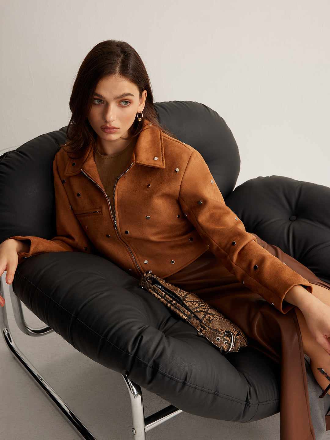 Zip Crop jacket