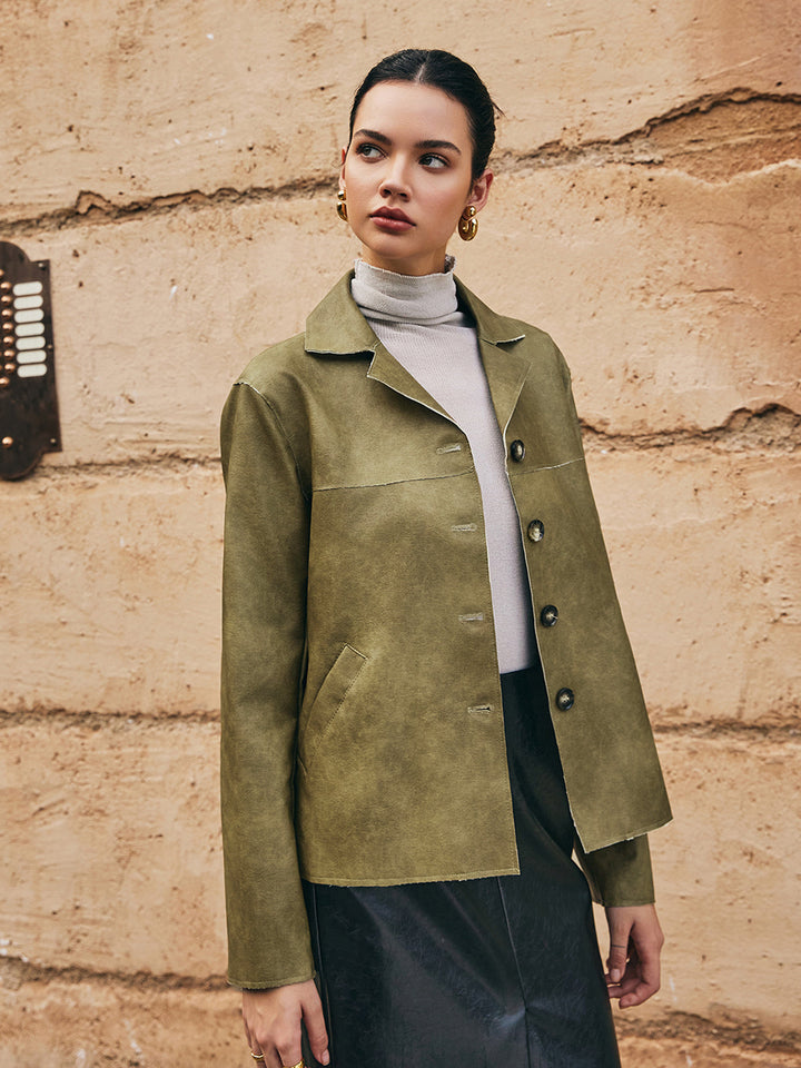 Pu-leather Straight jacket