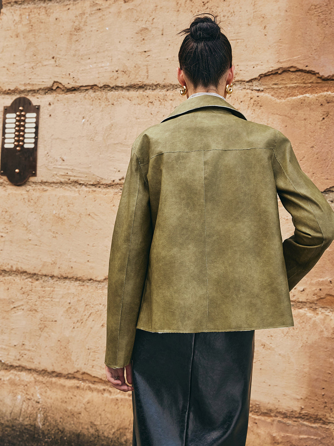 Pu-leather Straight jacket