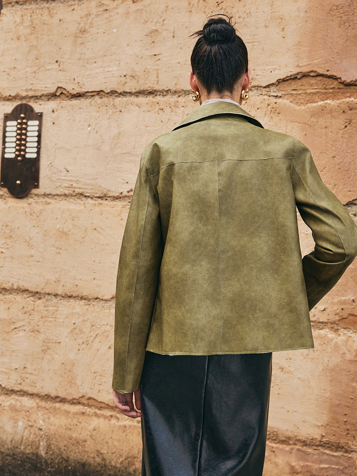 Pu-leather Straight jacket