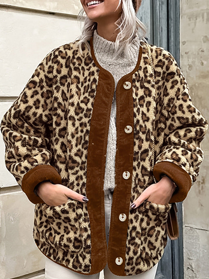 Trim Mwky Leopard jacket