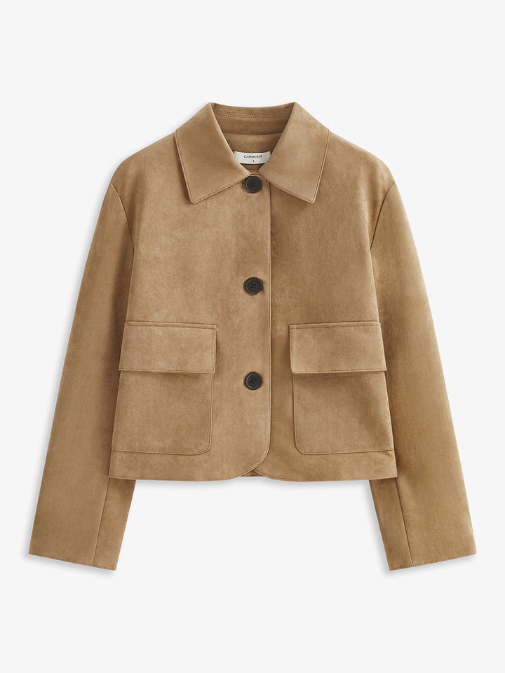 soft button Revers jacket