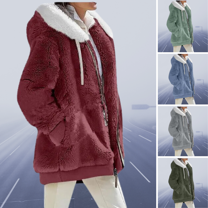 oversized jacket teddy