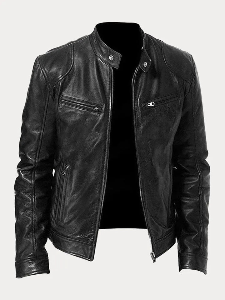 Leather jacket - men&
