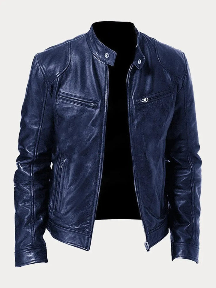Leather jacket - men&