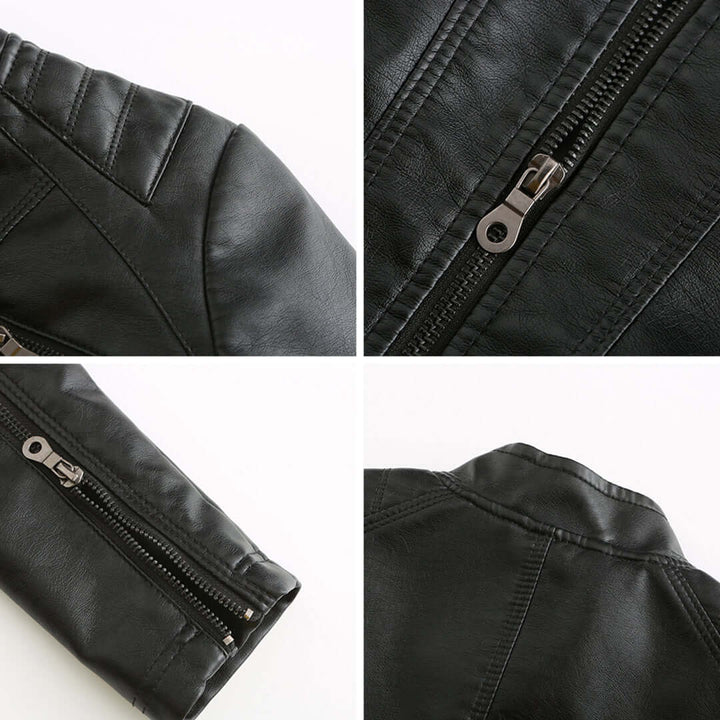 Leather jacket - Timeless Elegance