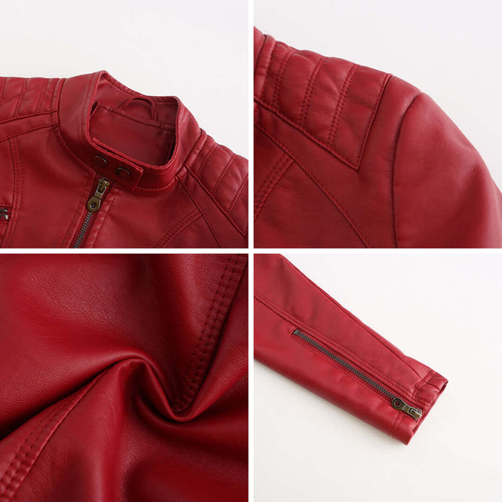 Leather jacket - Timeless Elegance