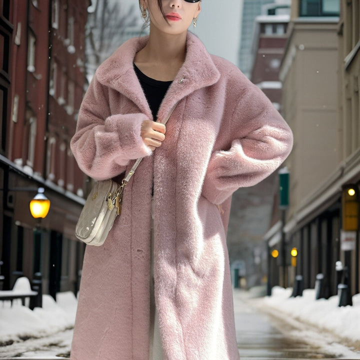 Luxurious winter coat with Fur