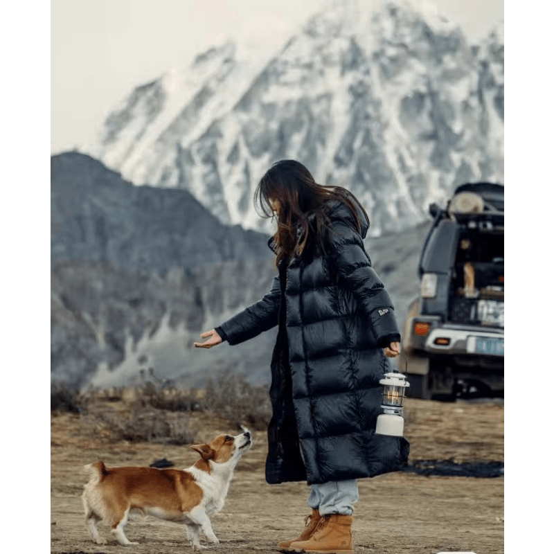 Warm and water-repellent Down jacket for women