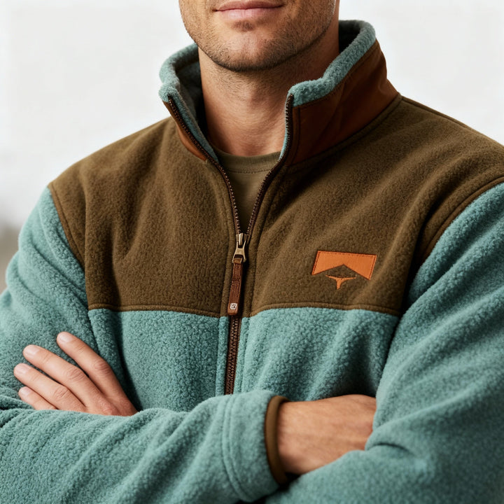 Jacket fleece lightweight warm comfort