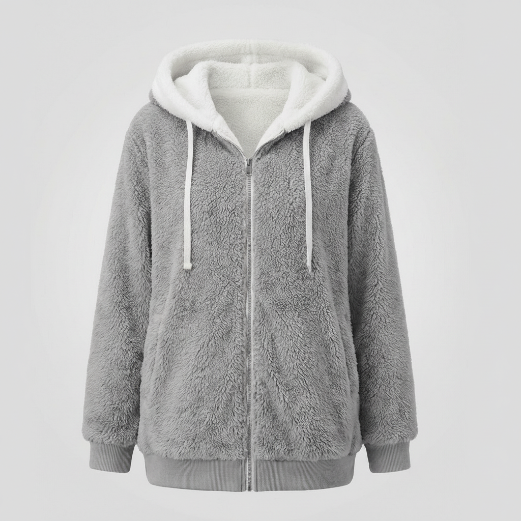oversized jacket teddy women
