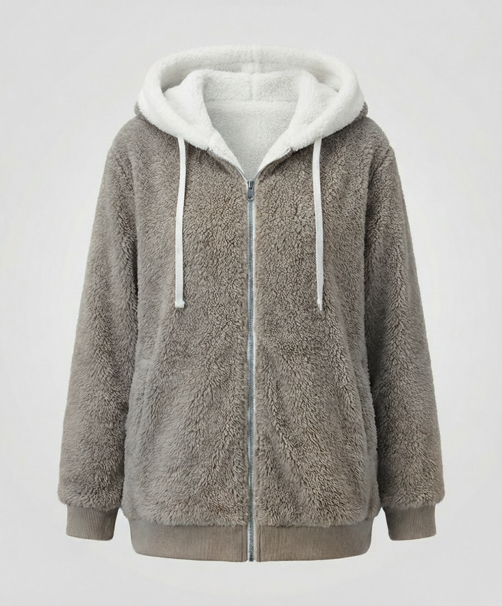 oversized jacket teddy women