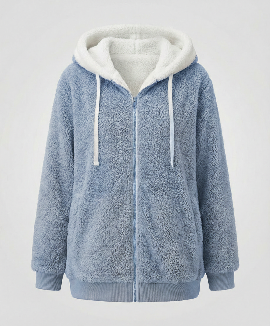 oversized jacket teddy women