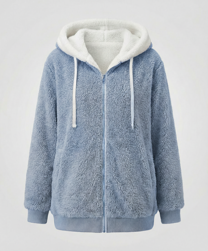 oversized jacket teddy women