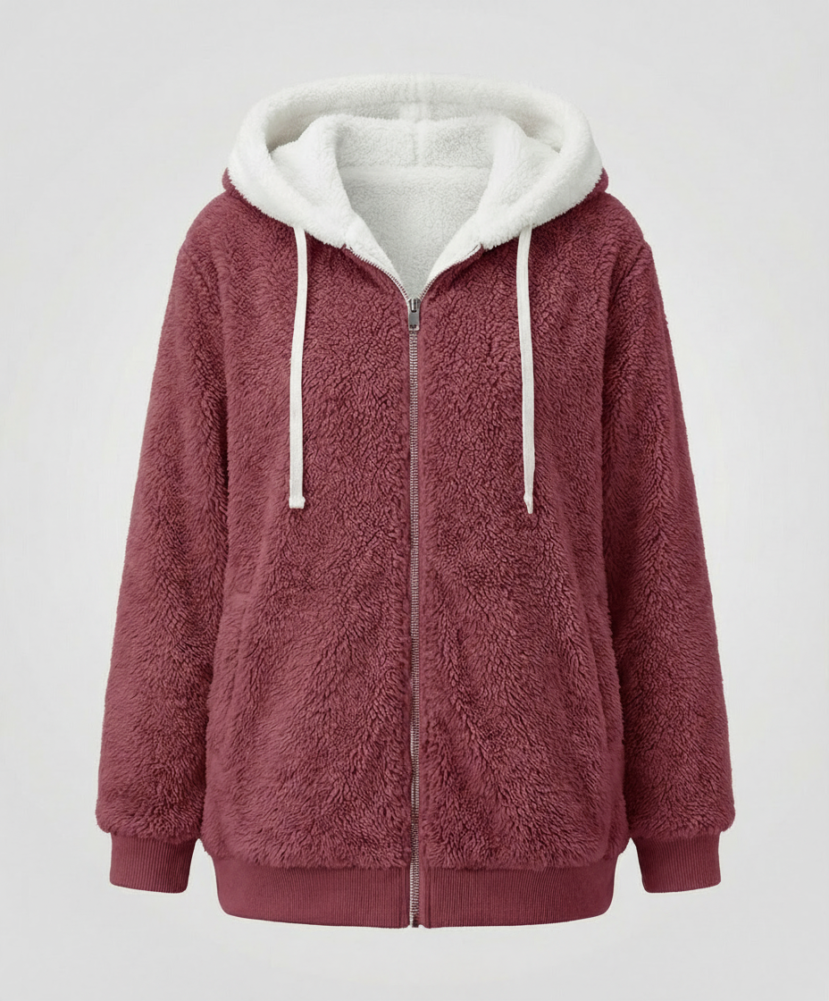 oversized jacket teddy women