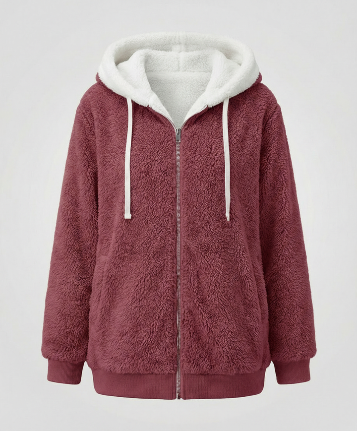 oversized jacket teddy women