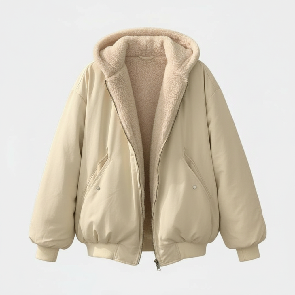 comfortable oversized jacket winter Women&