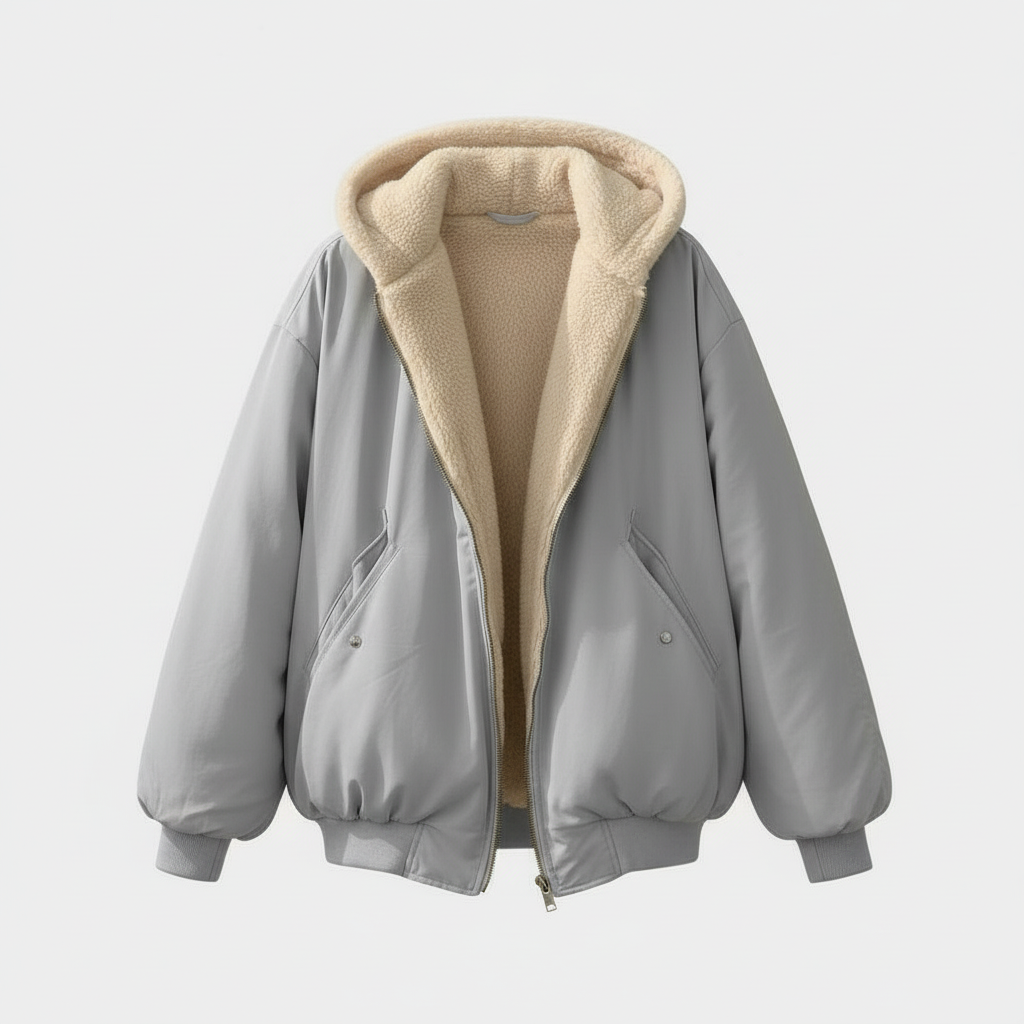 comfortable oversized jacket winter Women&