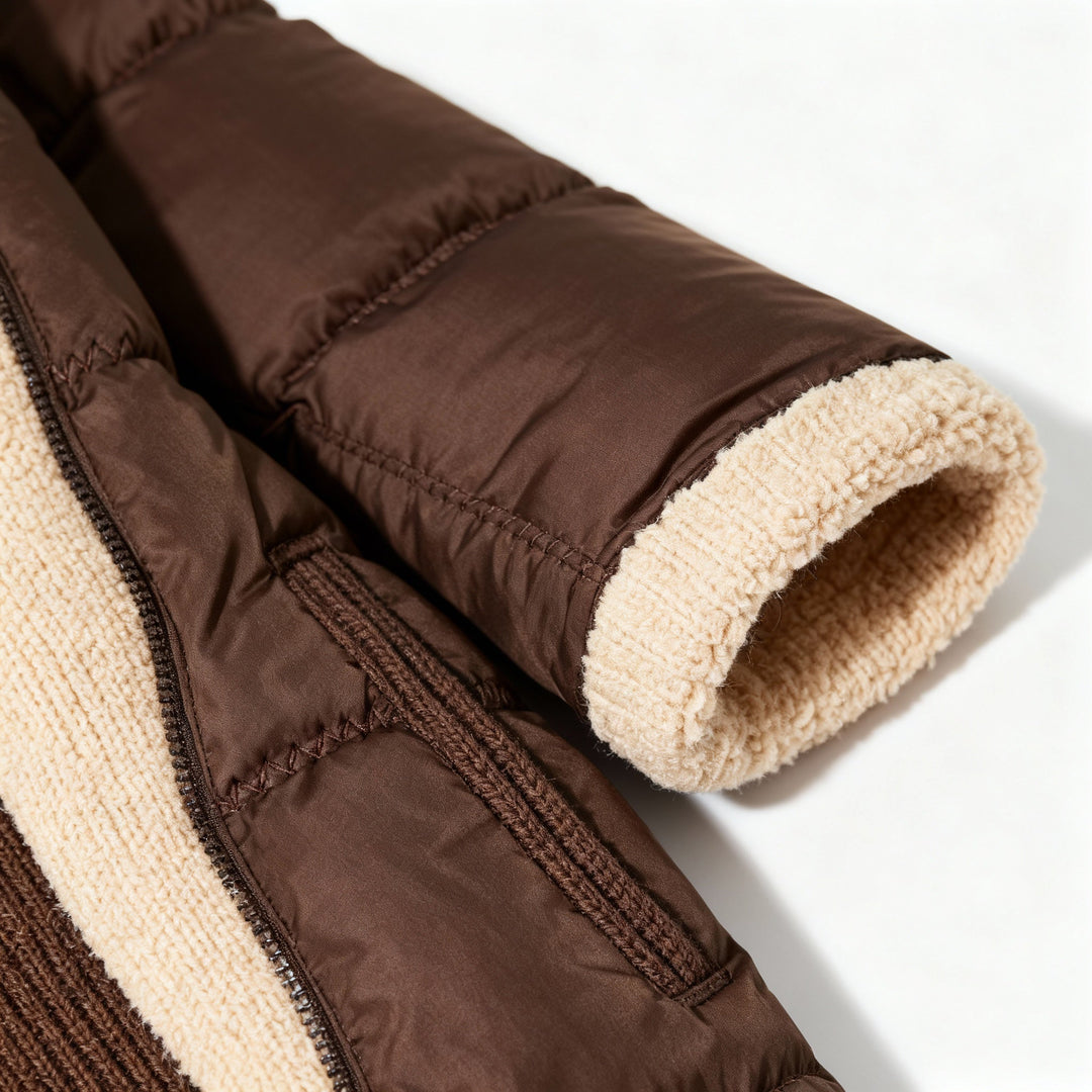 Reversible jacket winter comfort