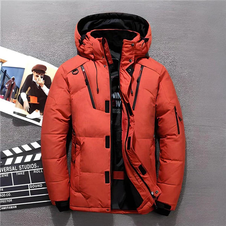 Jacket winter with hood - water-repellent jacket