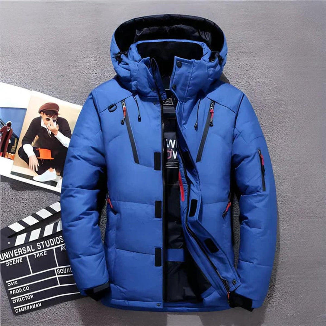 Jacket winter with hood - water-repellent jacket