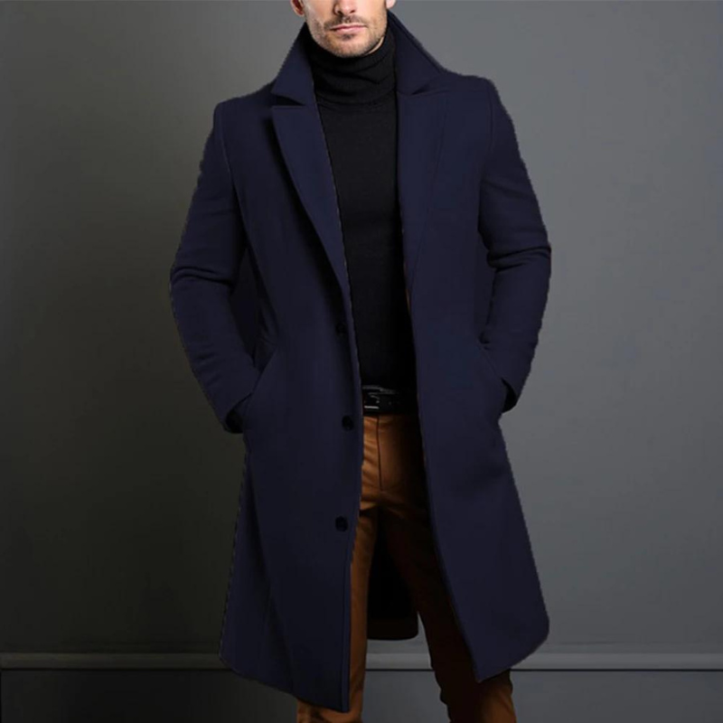 Jacket winter - Slim Fit long jacket