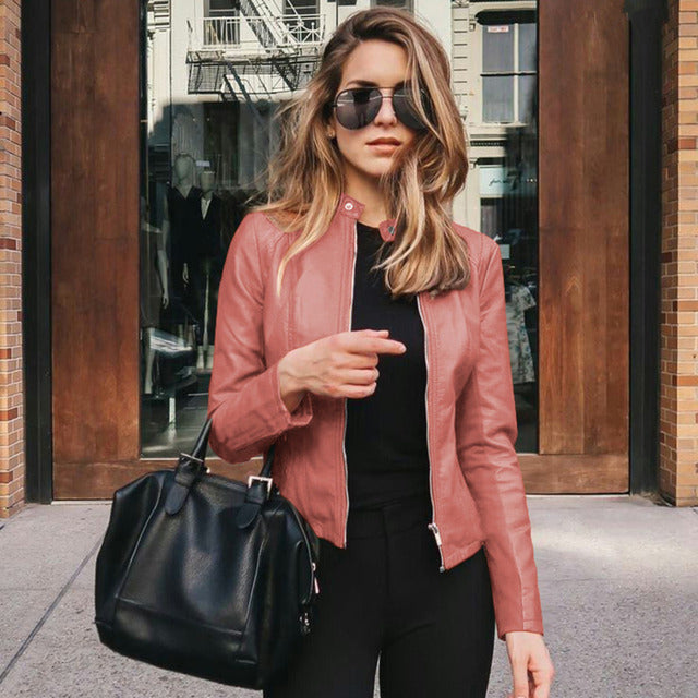 Leather Jacket for style Conscious women