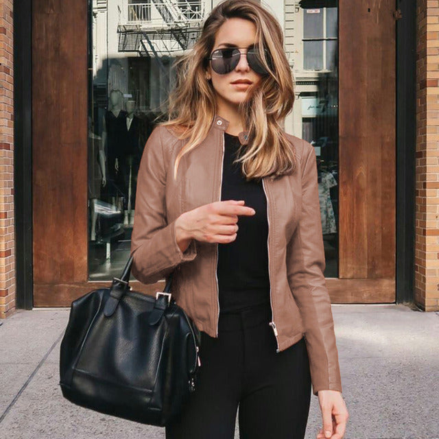 Leather Jacket for style Conscious women