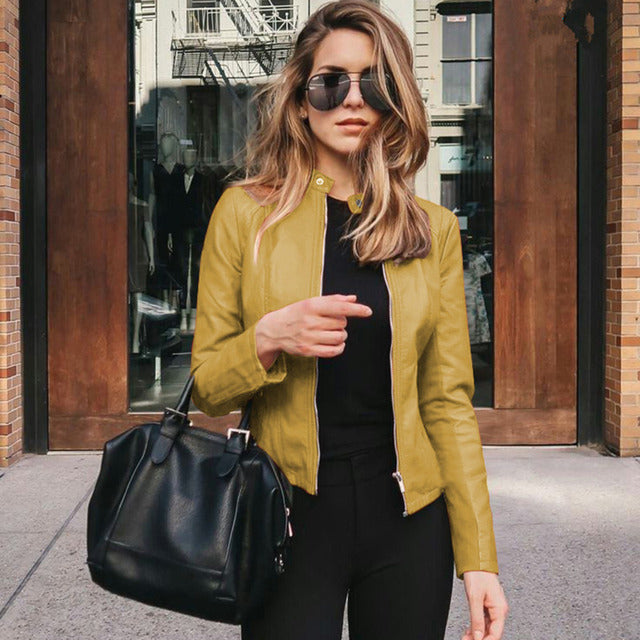 Leather Jacket for style Conscious women