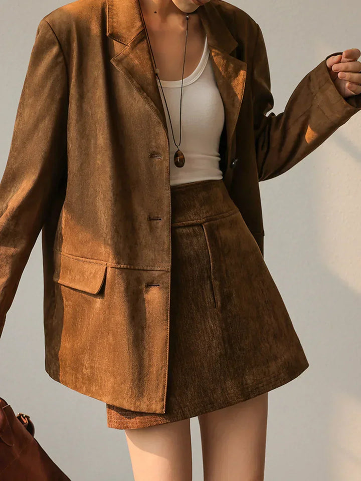 Suede jacket