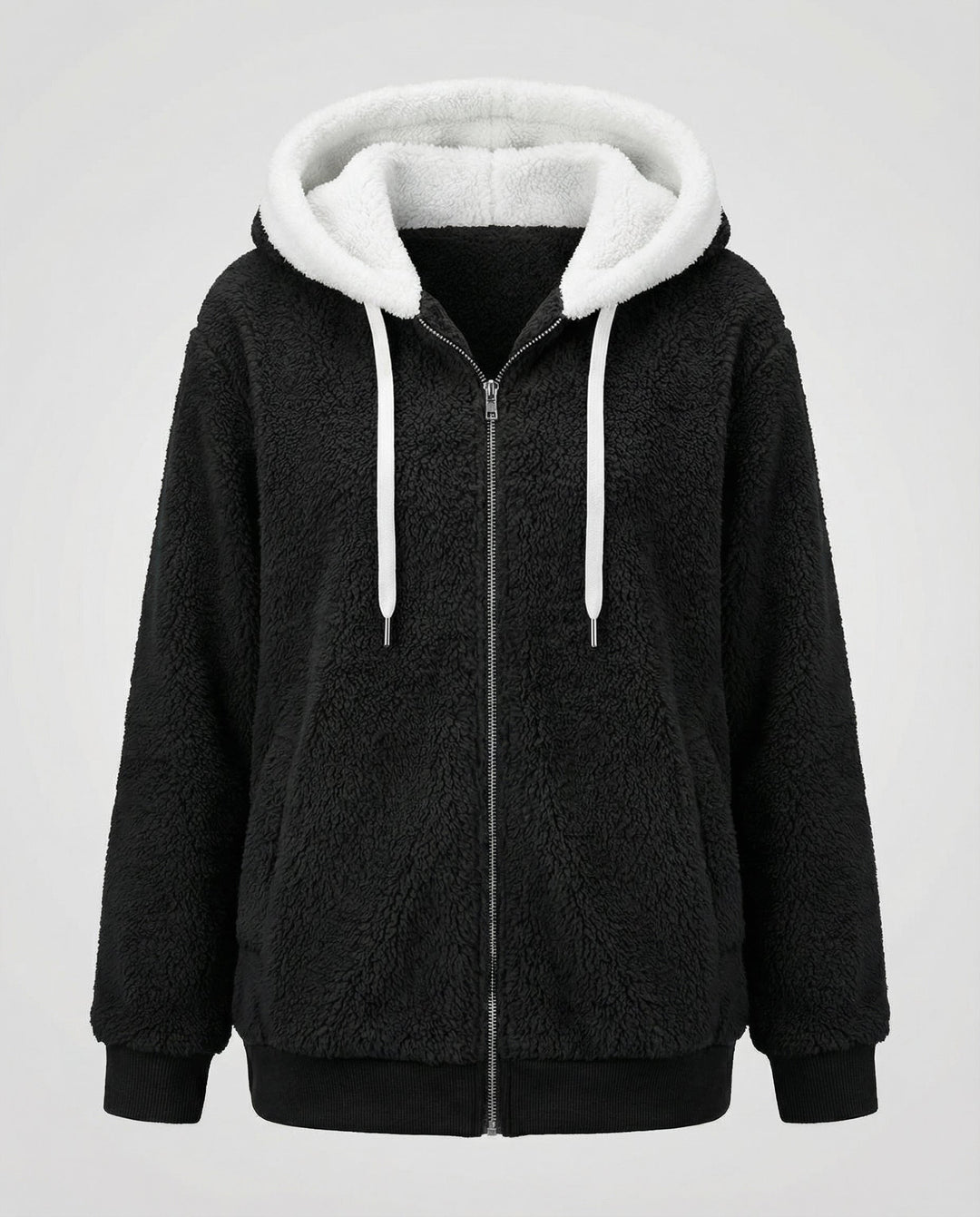 oversized jacket teddy women