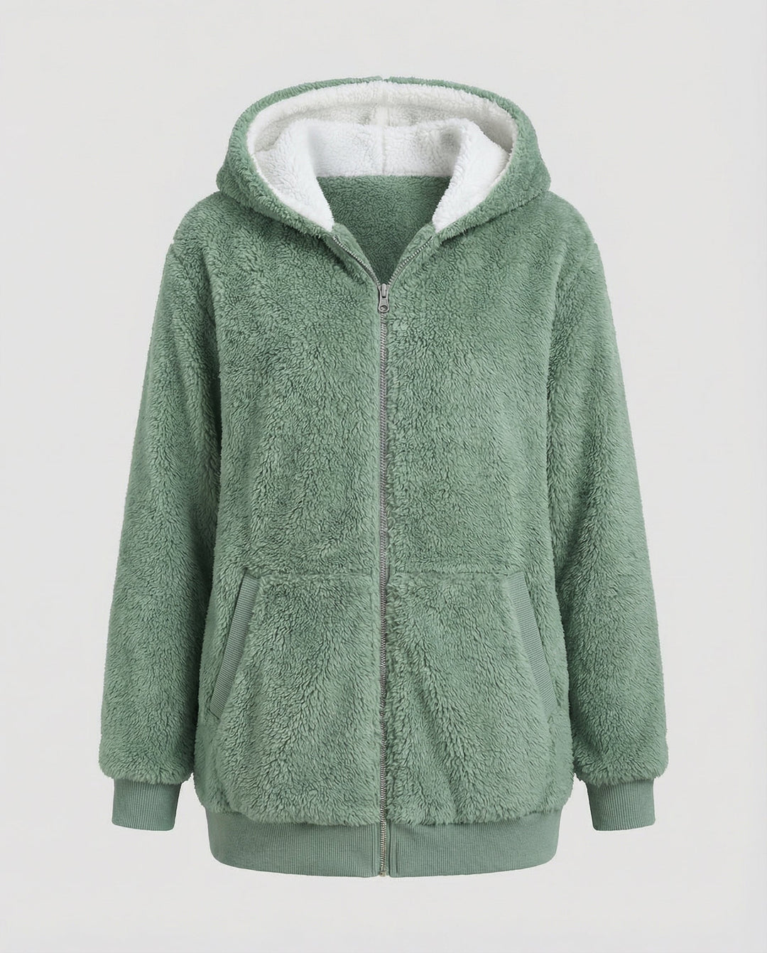 oversized jacket teddy women