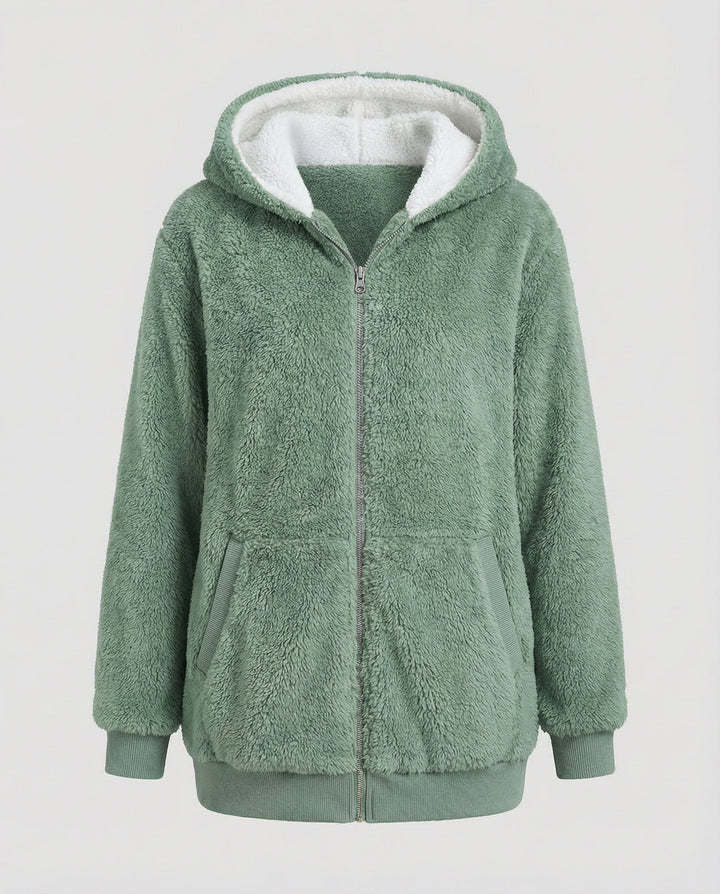 oversized jacket teddy women