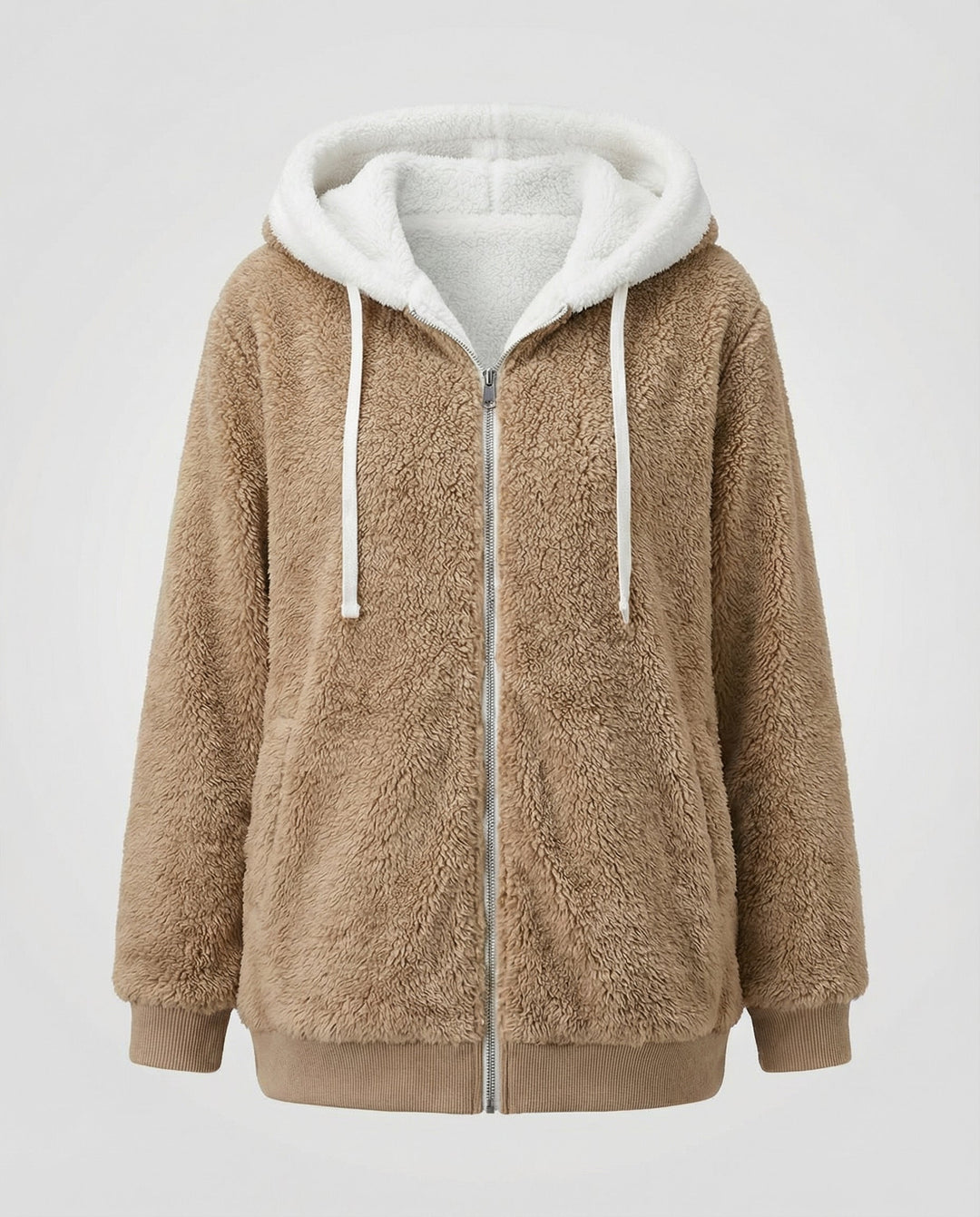 oversized jacket teddy women