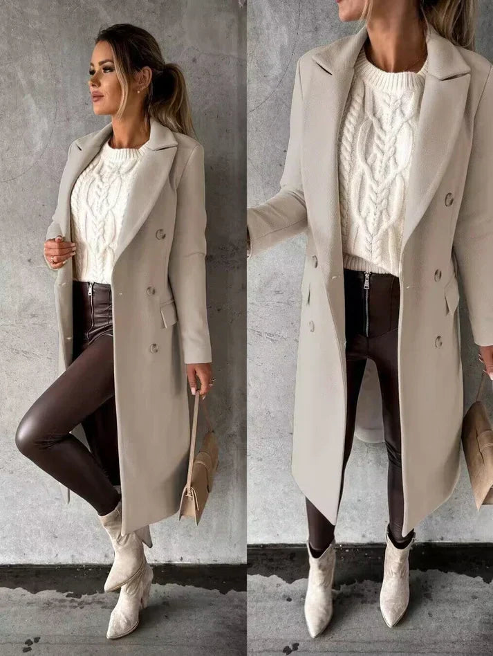 Long and elegant jacket winter