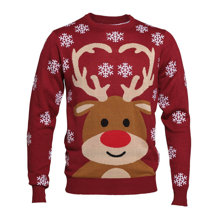 | Sweet Reindeer Christmas Sweater Men