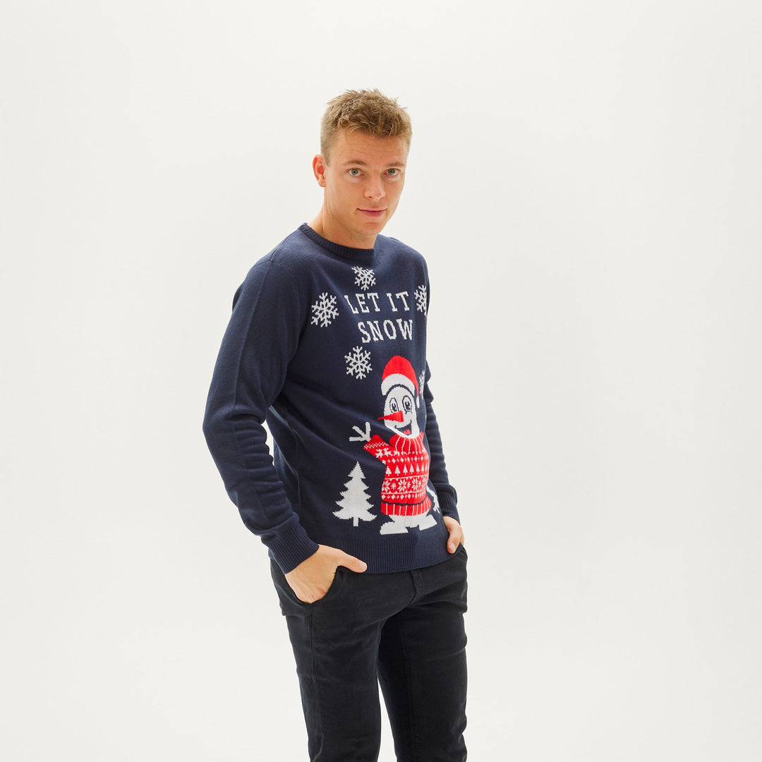 | Let It Snow Christmas Sweater Men