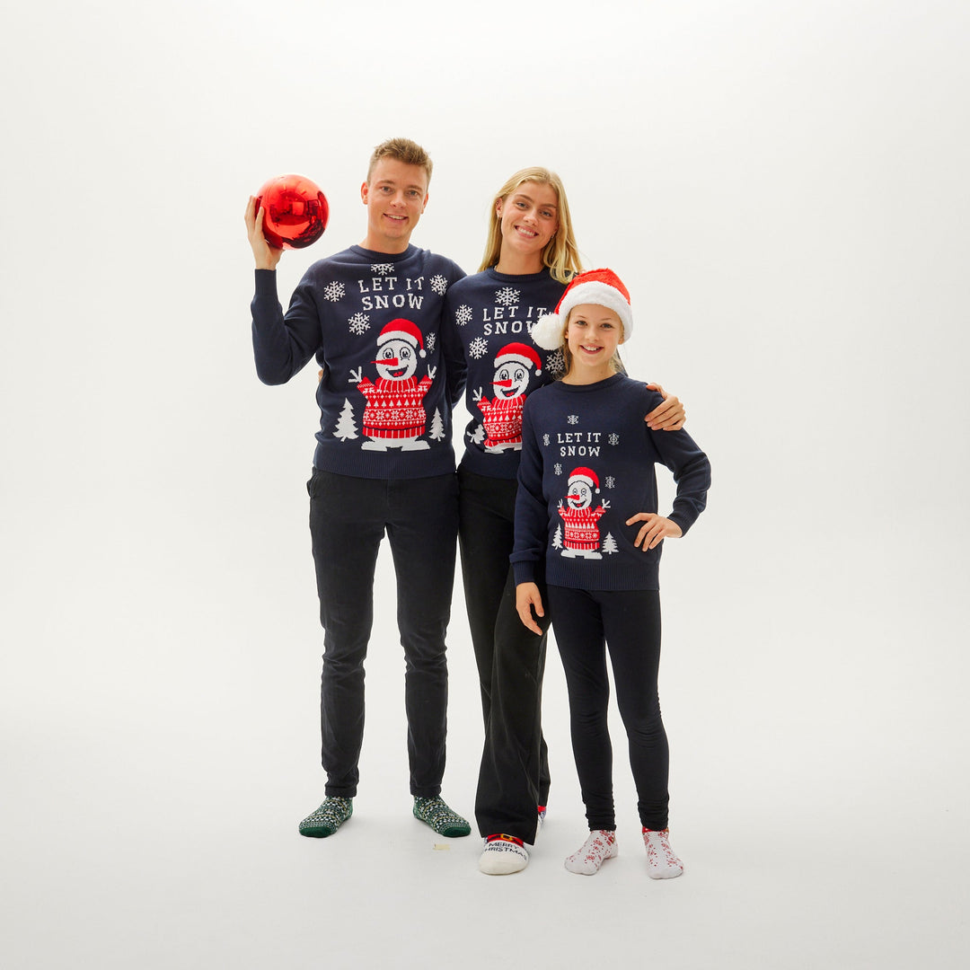 | Let It Snow Christmas Sweater Men