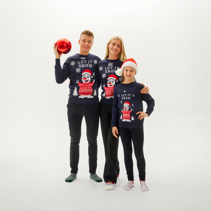 | Let It Snow Christmas Sweater Men