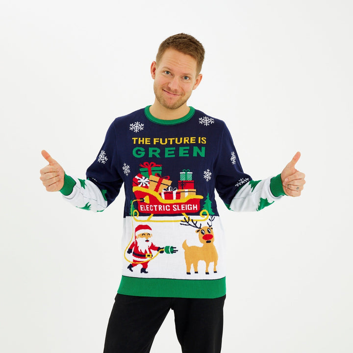 | The Electric Christmas Sweater Men&