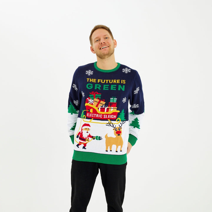 | The Electric Christmas Sweater Men&